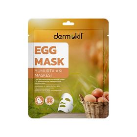 Dermokil 20 gr Aknejenk Yağlı Cilt için Yumurta Akı Maskesi