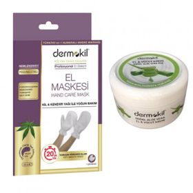 Dermokil 220 ml Aloe Vera Özlü El Yüz Kremi ve El Bakım Maskesi