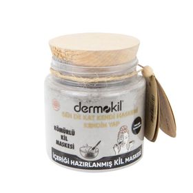 Dermokil 220 ml Sen De Kat Kendi Maskeni Kendin Yap Kömürlü Kil Maskesi