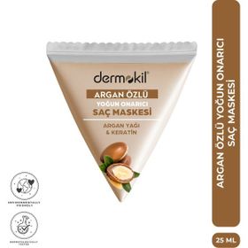 Dermokil 25 ml Doğal Gül Suyu Özlü Yoğun Nemlendirici Saç Maskesi