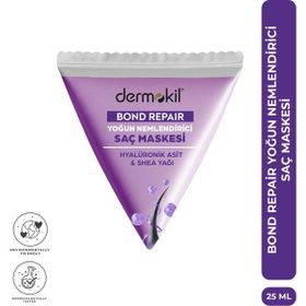 Dermokil 25 ml Doğal Gül Suyu Özlü Yoğun Nemlendirici Saç Maskesi