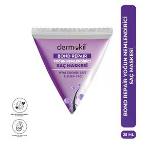 Dermokil 25 ml Doğal Gül Suyu Özlü Yoğun Nemlendirici Saç Maskesi