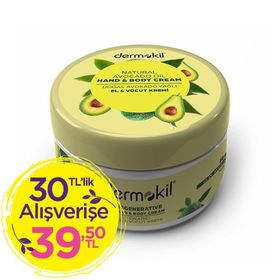 Dermokil 250 ml Avokado Özlü El ve Vücut Kremi