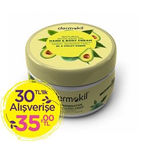 Dermokil 250 ml Avokado Özlü El ve Vücut Kremi