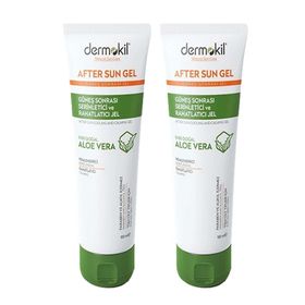 Dermokil 2x100 ml Güneş Sonrası Serinletici ve Rahatlatıcı Jel