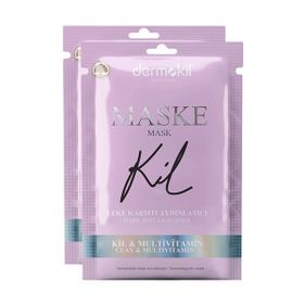 Dermokil 2x15 ml Leke Karşıtı Aydınlatıcı Yüz Maskesi