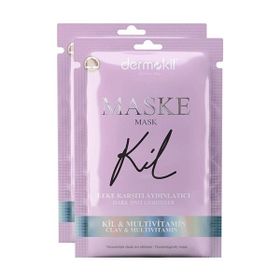 Dermokil 2x15 ml Leke Karşıtı Aydınlatıcı Yüz Maskesi