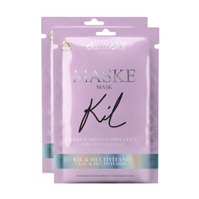 Dermokil 2x15 ml Leke Karşıtı Aydınlatıcı Yüz Maskesi