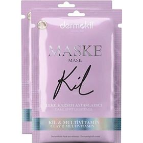 Dermokil 2x15 ml Leke Karşıtı Aydınlatıcı Yüz Maskesi