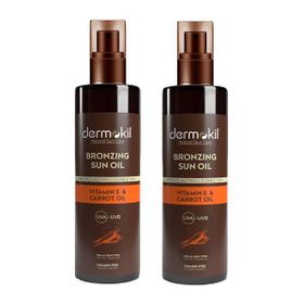 Dermokil 2x200 ml Bronzlaştırıcı Güneş Yağı