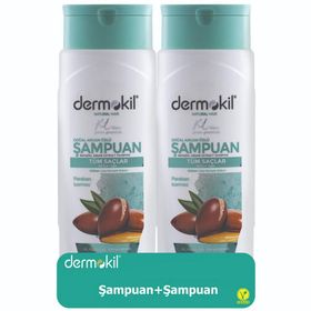 Dermokil 2x400 ml Argan Özlü Şampuan