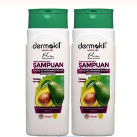 Dermokil 2x400 ml Avokado Özlü Cansız ve Yıpranmış Saçlar Şampuan