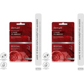 Dermokil 2x7.5 ml Akne ve Siyah Nokta Karşıtı Kil Maskesi