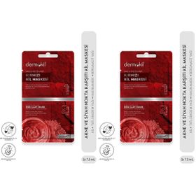 Dermokil 2x7.5 ml Akne ve Siyah Nokta Karşıtı Kil Maskesi