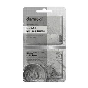 Dermokil 2x7.5 ml Beyazlatıcı Etkili Beyaz Kil Maskesi