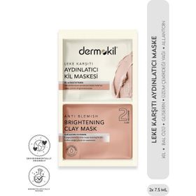 Dermokil 2x7.5 ml Leke Karşıtı Aydınlatıcı Kil Maskesi