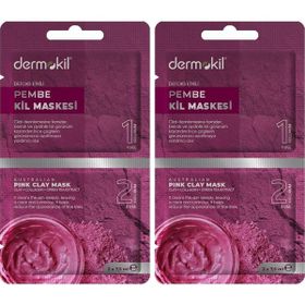 Dermokil 2x7.5 ml Pembe Kil Maskesi