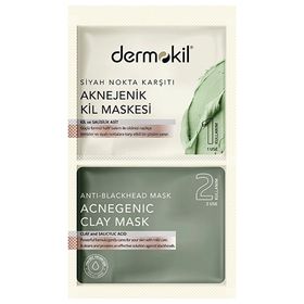 Dermokil 2x7.5 ml Siyah Nokta Karşıtı Kil Maskesi