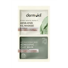 Dermokil 2x7.5 ml Siyah Nokta Karşıtı Kil Maskesi