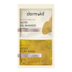 Dermokil 2x7.5 ml Soyulabilir Gold Kil Maskesi