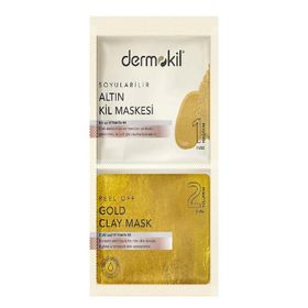 Dermokil 2x7.5 ml Soyulabilir Gold Kil Maskesi