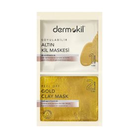 Dermokil 2x7.5 ml Soyulabilir Gold Kil Maskesi