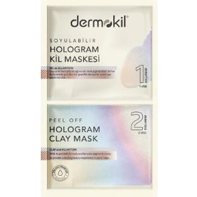 Dermokil 2x7.5 ml Soyulabilir Hologram Kil Maskesi