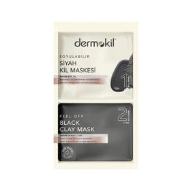 Dermokil 2x7.5 ml Soyulabilir Siyah Kil Maskesi