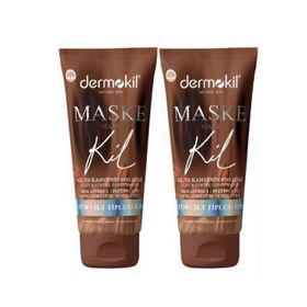 Dermokil 2x75 ml Sıkılaştırıcı Kil ve Kahve Maskesi