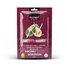 Dermokil 35 ml Kil Avokado Yağı ve E Vitamini içeren Saç Maskesi