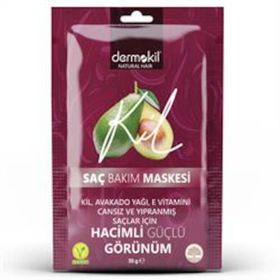 Dermokil 35 ml Kil Avokado Yağı ve E Vitamini içeren Saç Maskesi