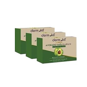 Dermokil 3x100 gr Avokado Yağı Katı Sabun
