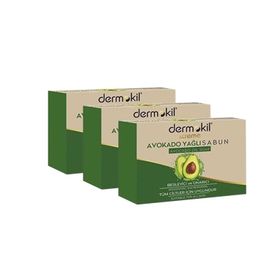 Dermokil 3x100 gr Avokado Yağı Katı Sabun