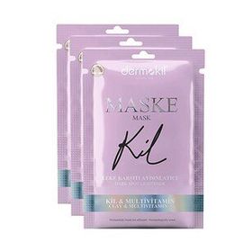 Dermokil 3x15 ml Leke Karşıtı Aydınlatıcı Yüz Maskesi