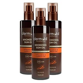 Dermokil 3x200 ml Bronzlaştırıcı Güneş Yağı
