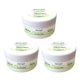 Dermokil 3x220 ml Aloe Vera Kavanoz El Kremi