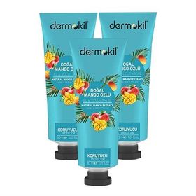 Dermokil 3x30 ml Doğal Mango Özlü El ve Vücut Kremi