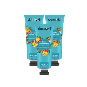 Dermokil 3x30 ml Doğal Mango Özlü El ve Vücut Kremi