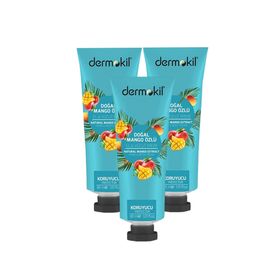 Dermokil 3x30 ML Doğal Mango Özlü El ve Vücut Kremi