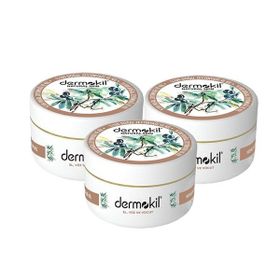 Dermokil 3x300 ml Zeytinyağlı Yüz Vücut ve Ek Kremi