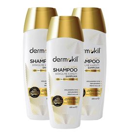 Dermokil 3x600 ml Dökülme Karşıtı Şampuan