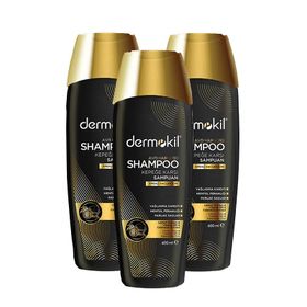Dermokil 3x600 ml Kepeğe Karşı Şampuan