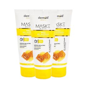 Dermokil 3x75 ml Ballı Kil Maskesi