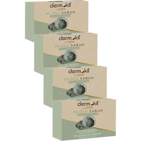 Dermokil 4x100 gr Kil Özlü Katı Sabun
