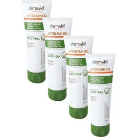 Dermokil 4x100 ml Güneş Sonrası Serinletici ve Rahatlatıcı Jel