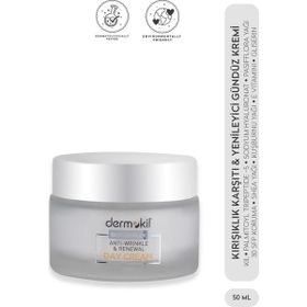 Dermokil 50 ml Anti Age Kırışık Karşıtı ve Yenileyici Gündüz Bakım Kremi