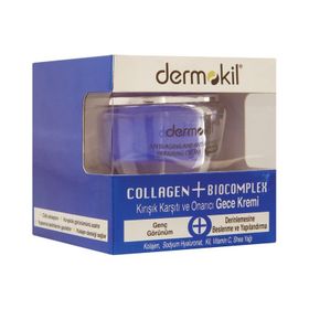 Dermokil 50 ml Biocomplex Anti Age ve Yenileyici Gece Bakım Kremi