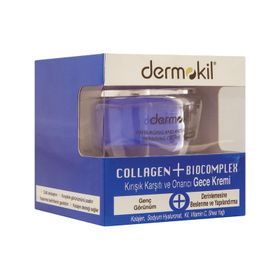 Dermokil 50 ml Biocomplex Anti Age ve Yenileyici Gece Bakım Kremi