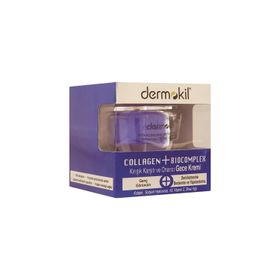 Dermokil 50 ml Collagen Biocomplex Yaşlanma Karşıtı Gece Bakım Kremi