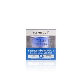 Dermokil 50 ml Collagen Biocomplex Yaşlanma Karşıtı Gece Bakım Kremi